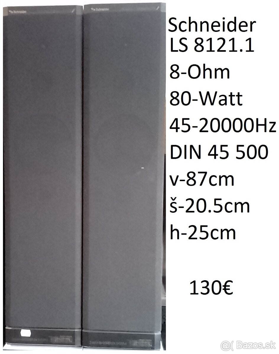 predám reprobedne Acoustic studio montor series 3311 - 9