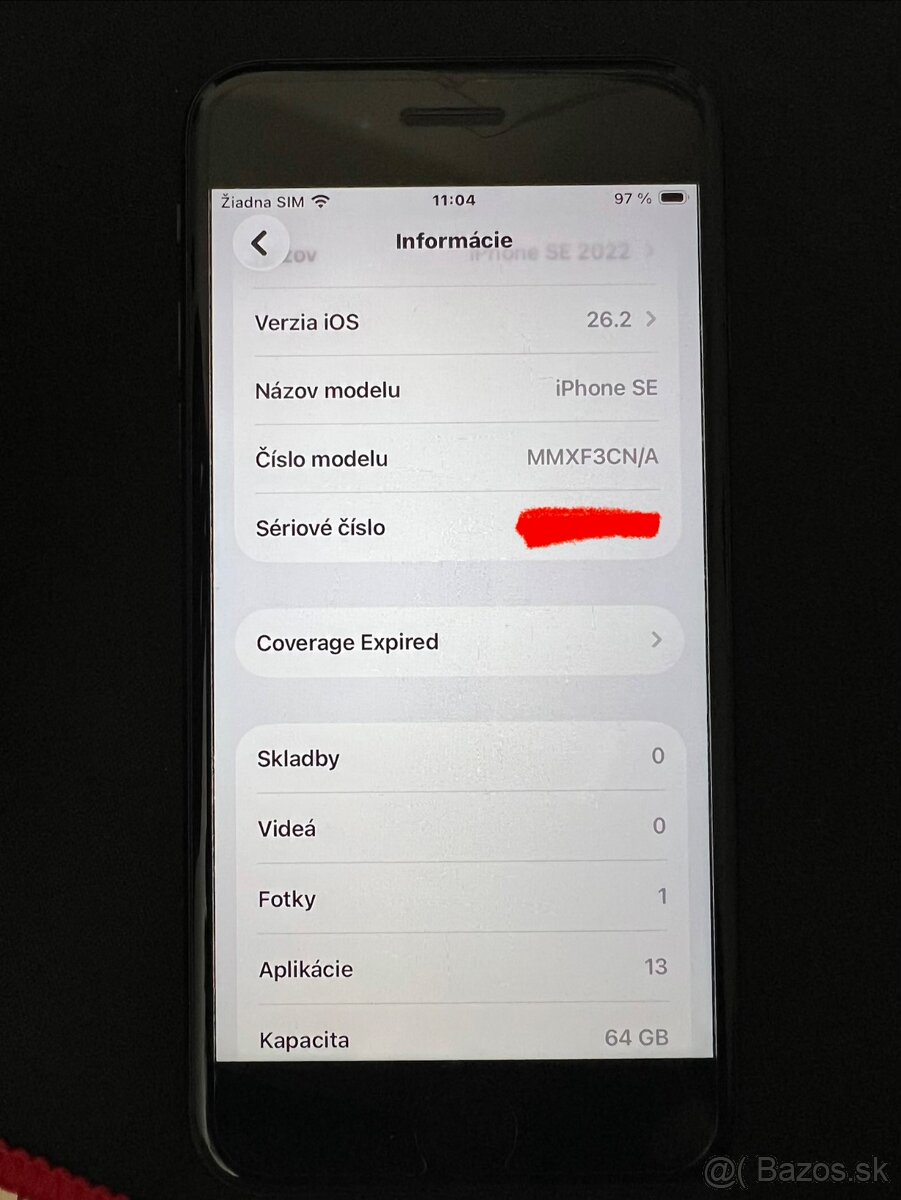 iPhone SE (2022, 3. generácia) – 64 GB - 9
