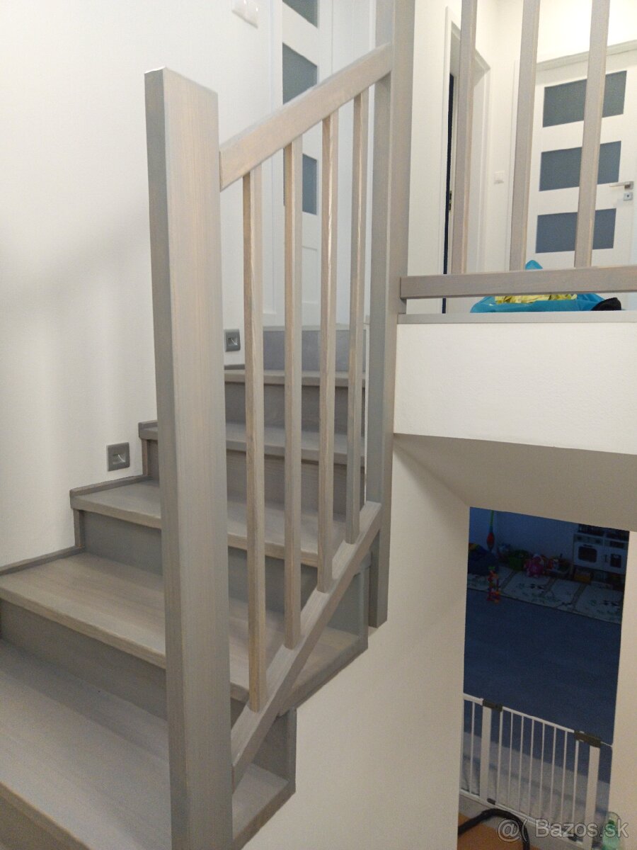 Masívne drevené schody na mieru. Martin, Žilina a okolie - 9