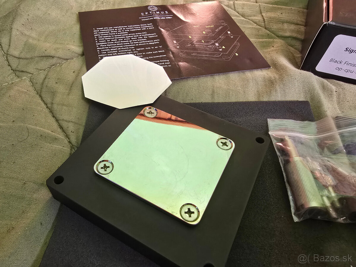 Optimus Signature V3 CPU Block - Intel - 9