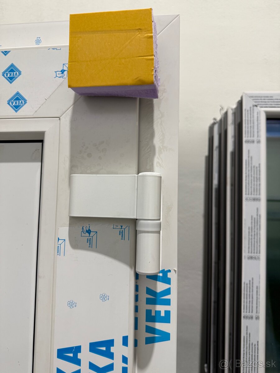 Plastové vchodové dvere,zlatý dub/biela,špičková kvalita - 9