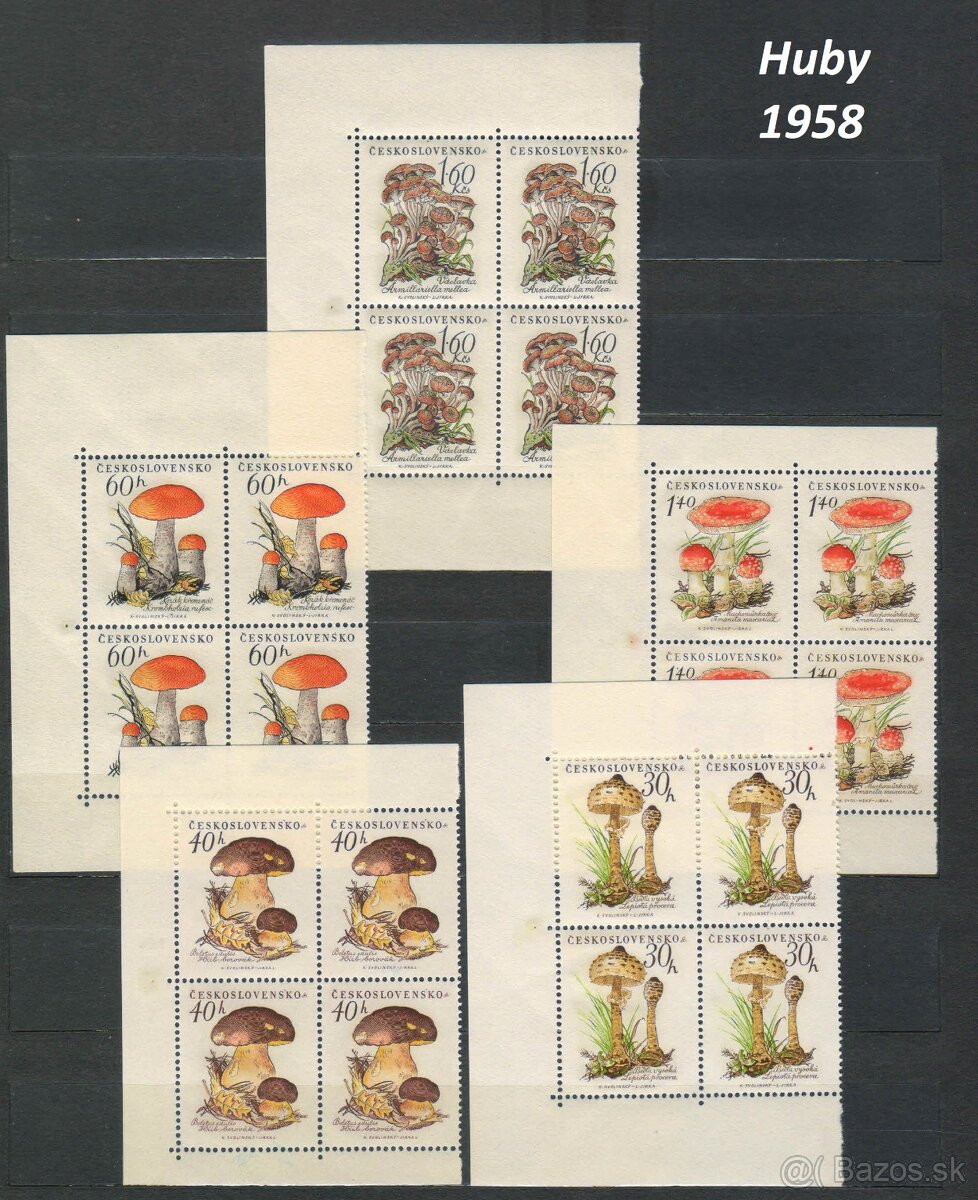 Poštové známky, filatelia: ČSSR, naše najkrajšie známky - 9