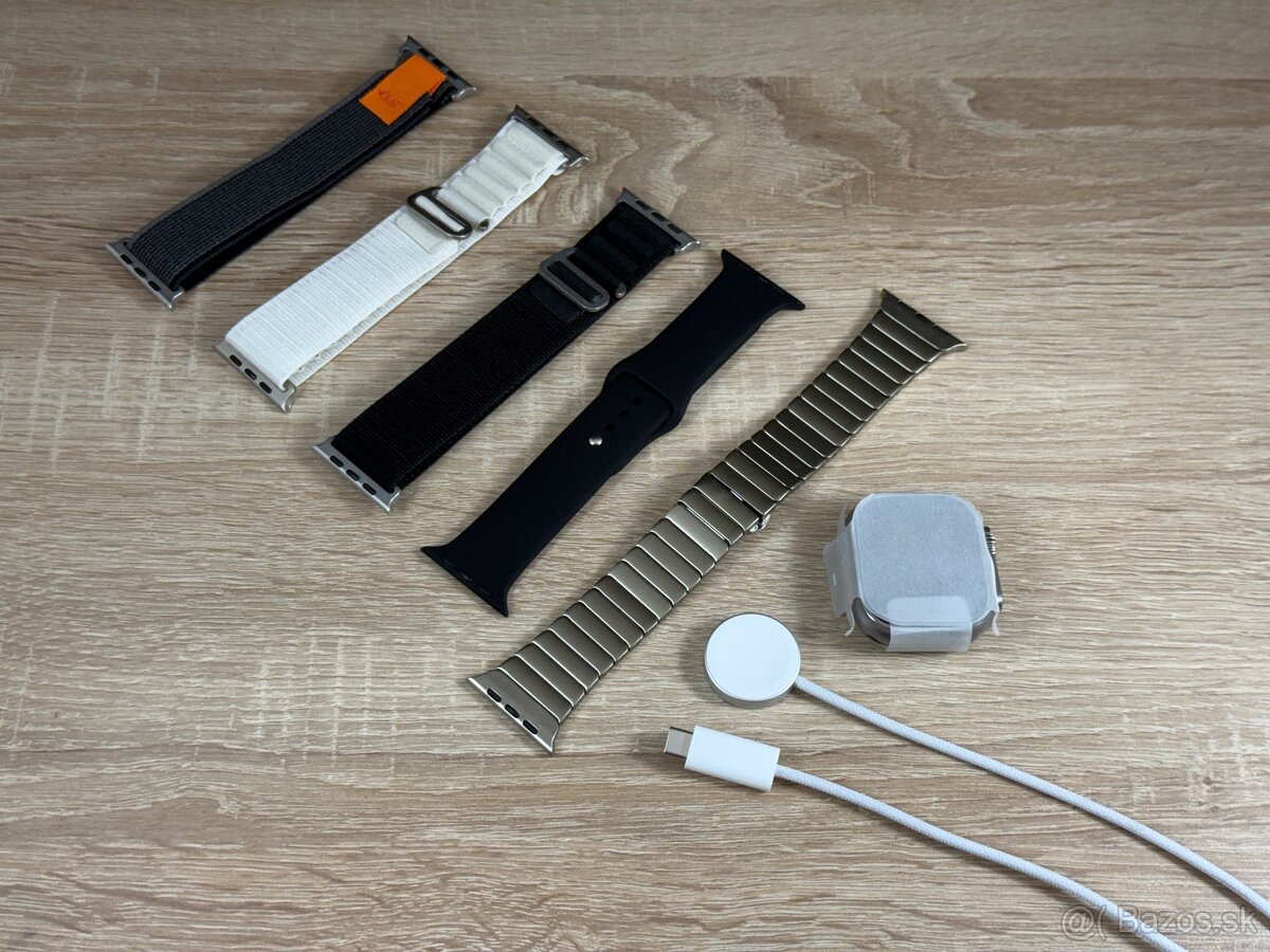 NOVÉ Apple Watch Ultra 3 TITAN + ZÁRUKA - 9