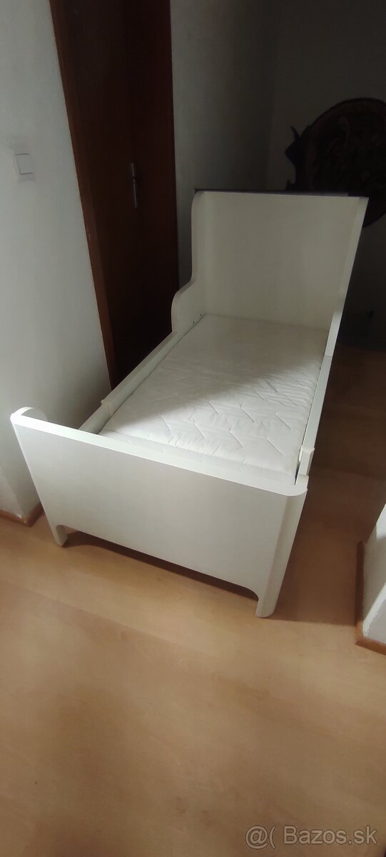 Predám roztahovaciu Posteľ IKEA BUSUNGE + matrac VIMSIG - 9
