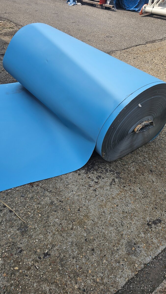 Fólia modrá - nová nepoužitá - pevná odolná - 9