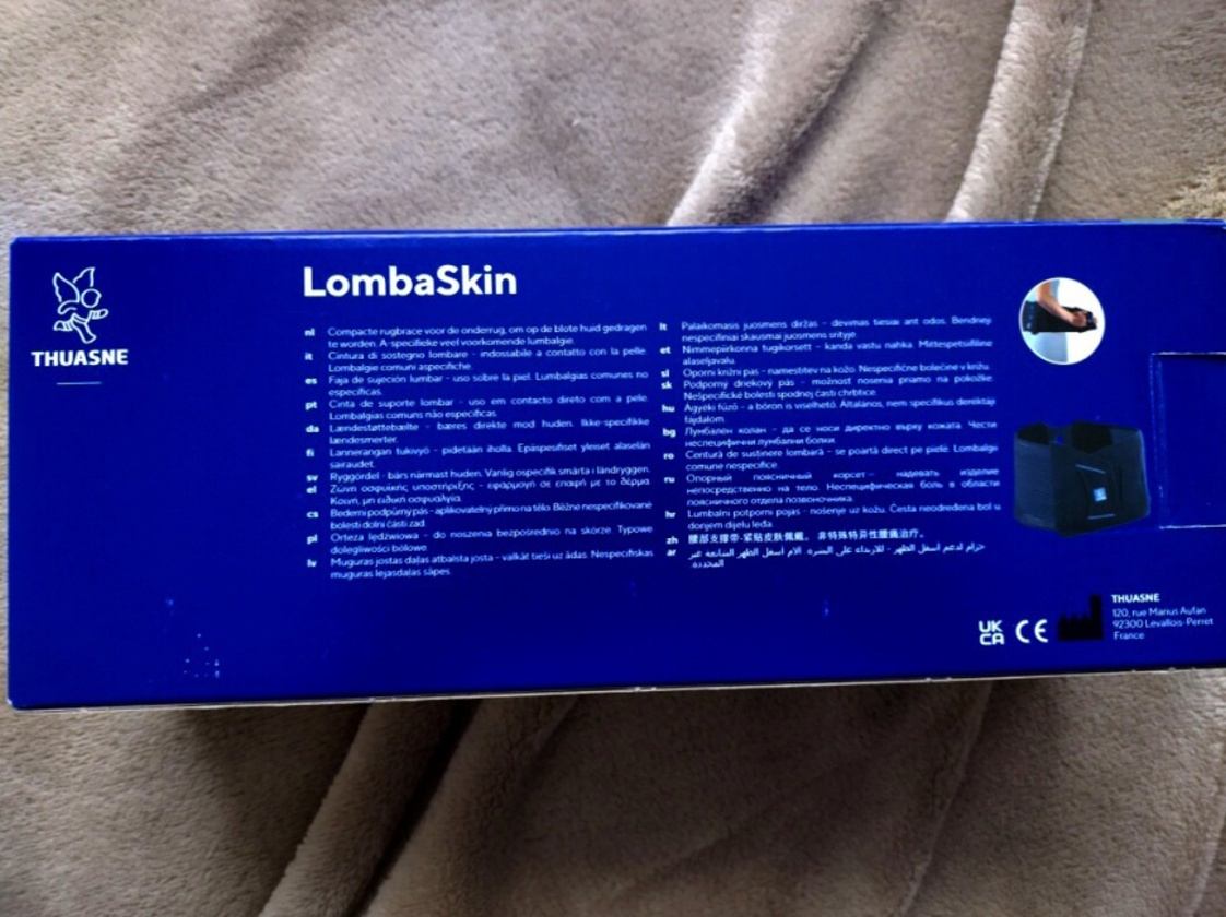 NOVY Thuasne Lombaskin odľahčený driekový pás - 9