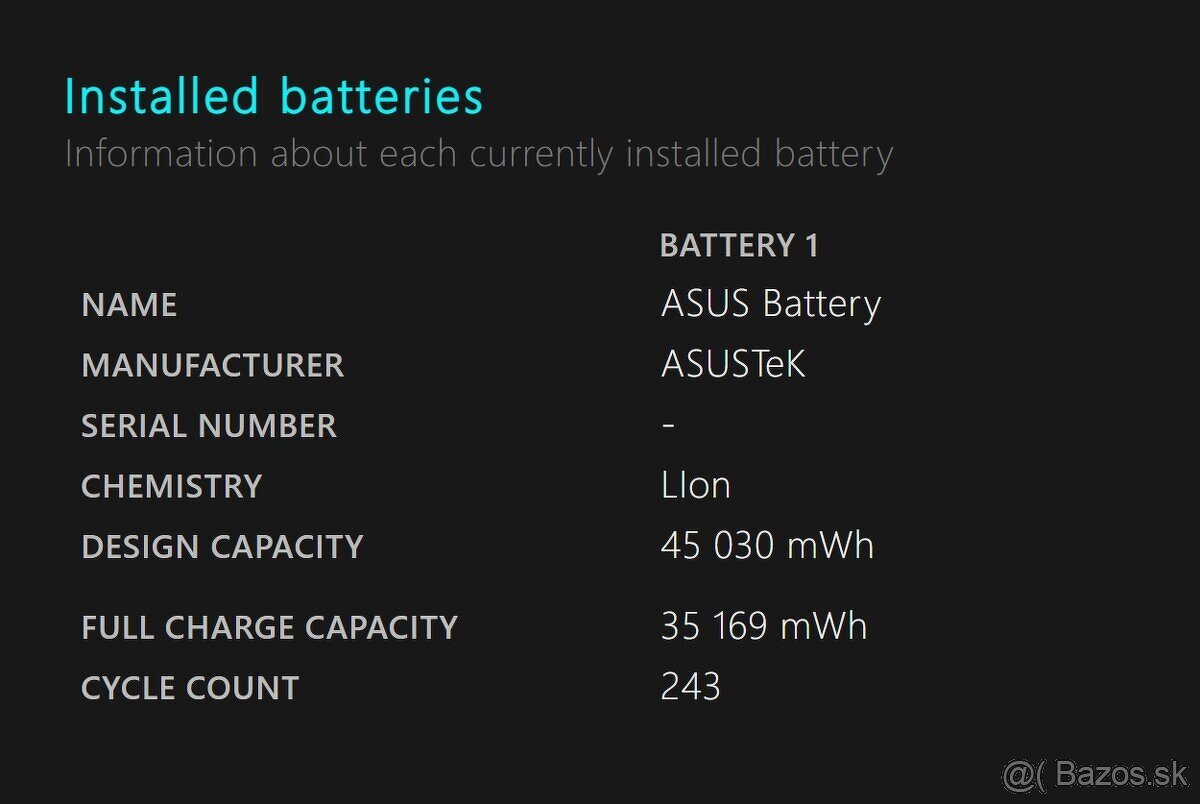 ASUS ZenBook UX305F 13,3” – ultra tenký notebook - 9