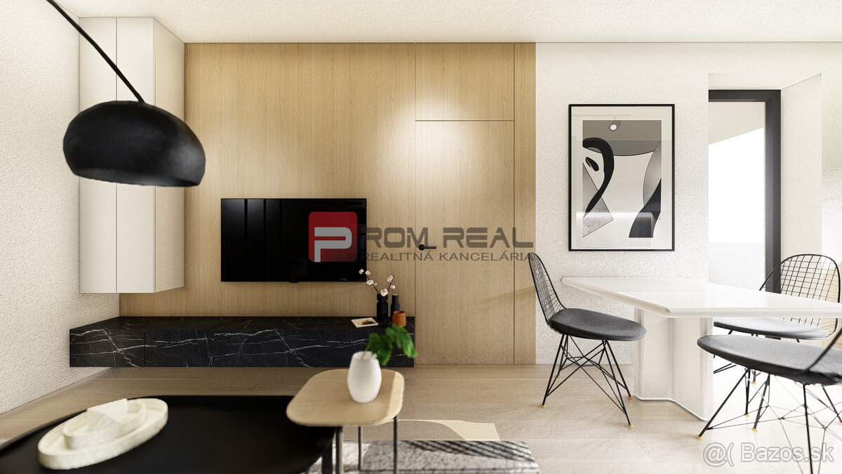 2-izbové byty (54,9 m²) s predzáhradkou a terasou od 158 999 - 9