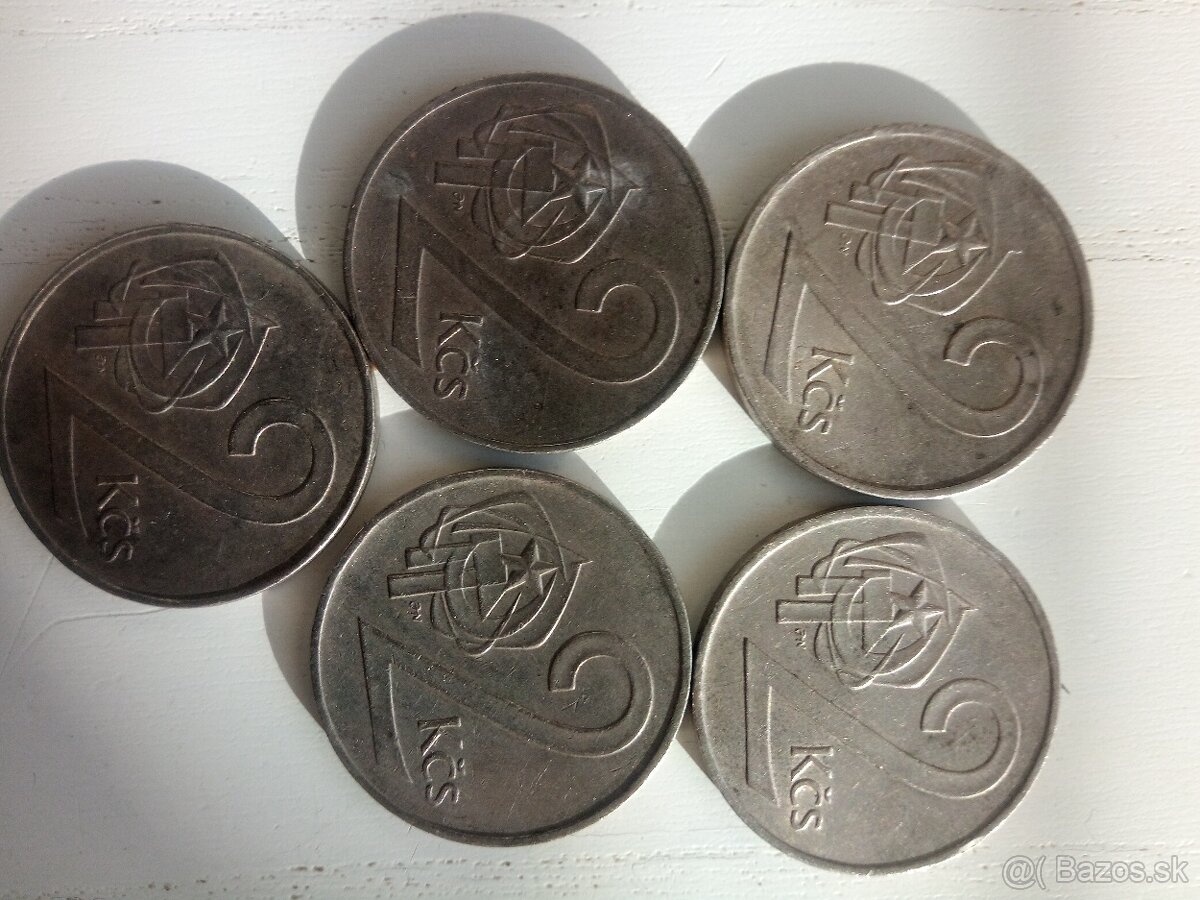 Československé bankovky mince - 9