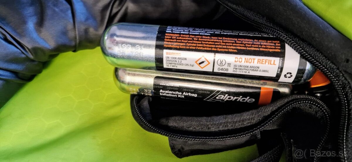 SCOTT AIR FREE AP12 lavínový batoh, Alpride airbag, zánovný - 9