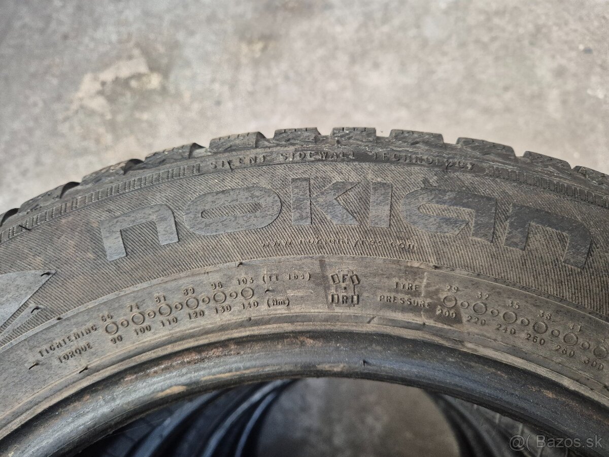 185/65 r15 zimné 4 ks NOKIAN dezén 7-5,3 mm - 9