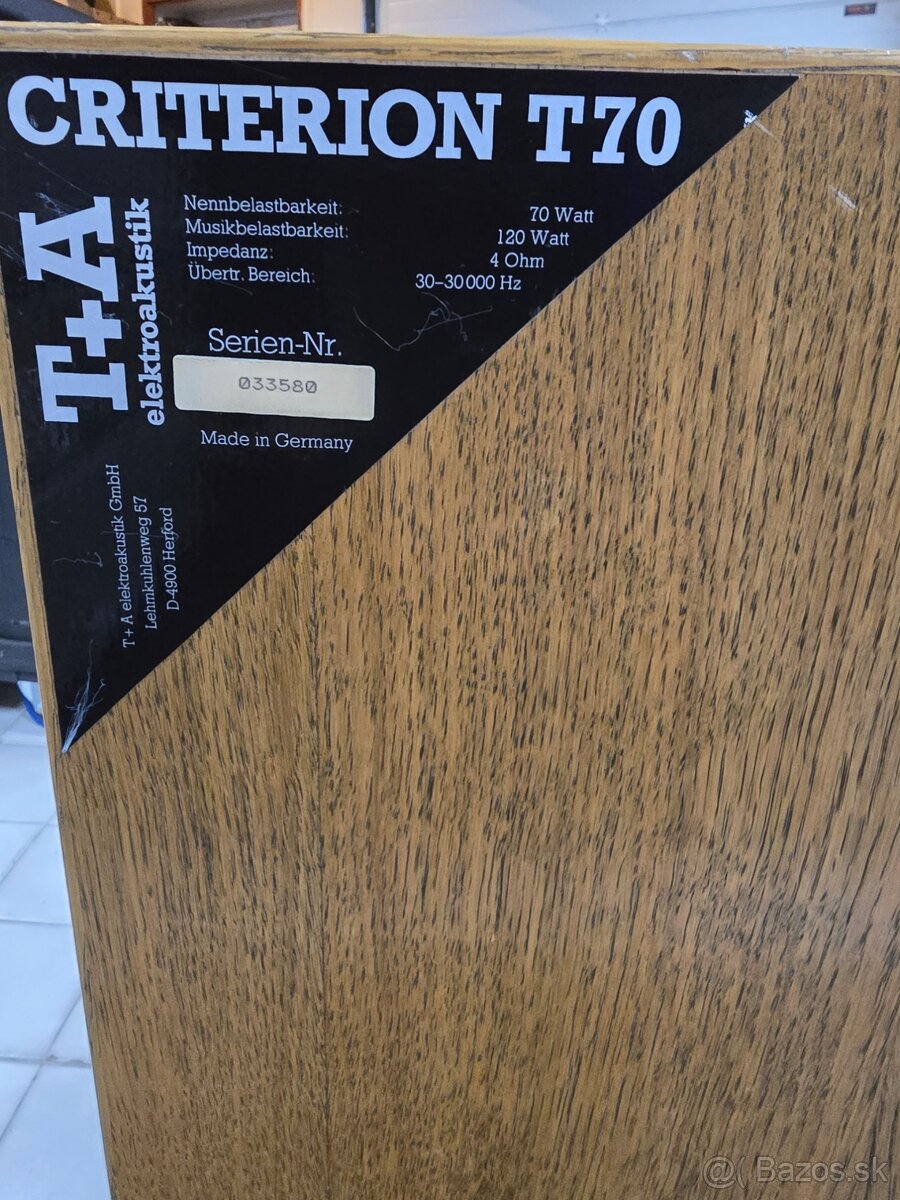 T+A Criterion T70 high-end reproduktory - 9