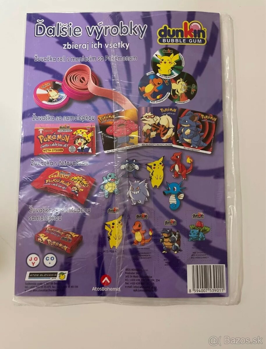 Pokémon Dunkin Bubble Gum. - 9