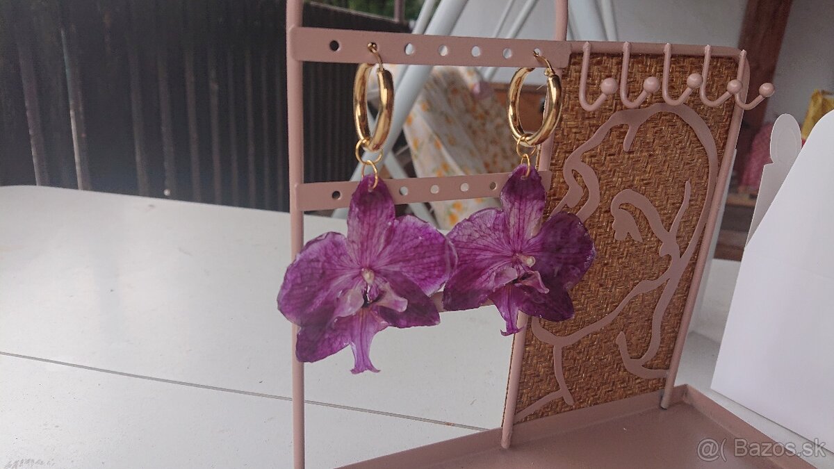 Orchidea náušnice - 9