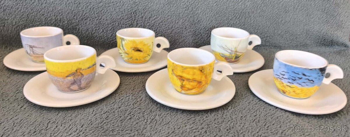 kávový porcelánový set - 9