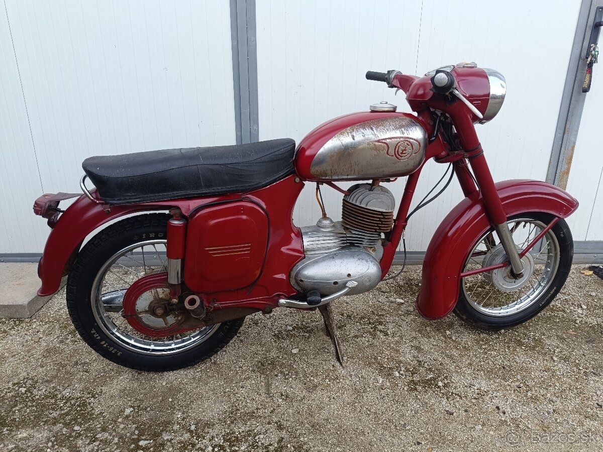 CZ 175 / 450 Deluxe , top pôvodný stav 1968 - 9