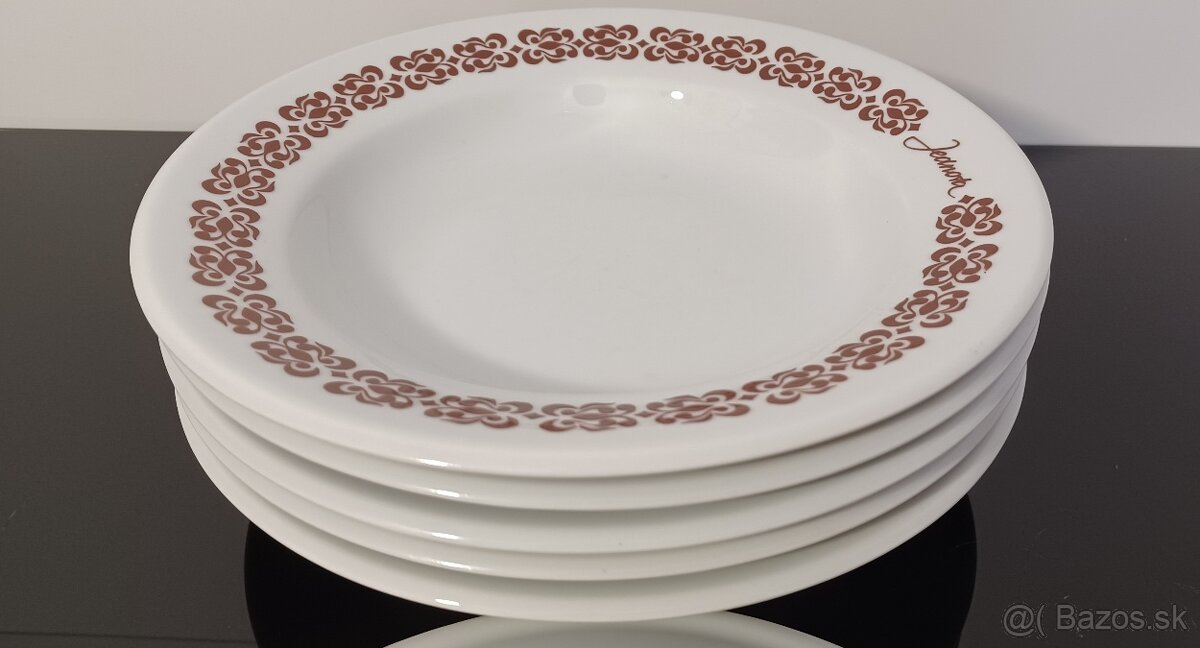 Retro reštauračné taniere Jednota - 9