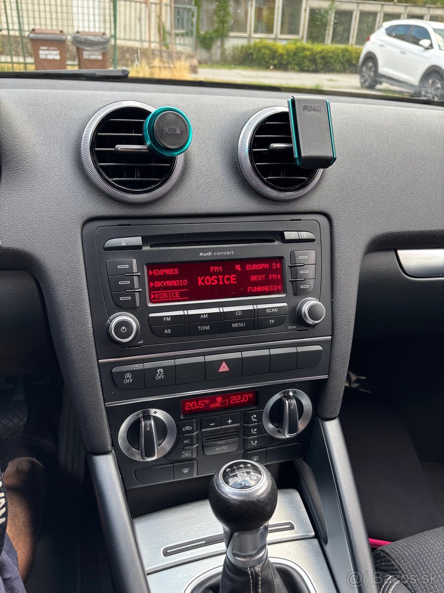 Tlacidlovy panel Audi A3 8p facelift - 9