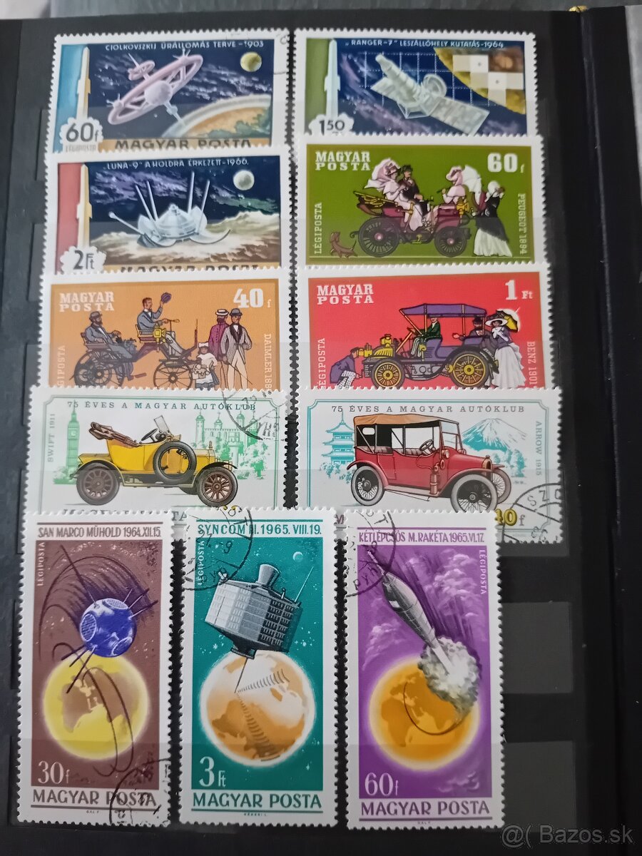 Známky Maďarsko v albume - 9