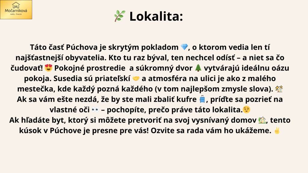 Na predaj: 2-izbový 71m2 byt v Púchove. - 9