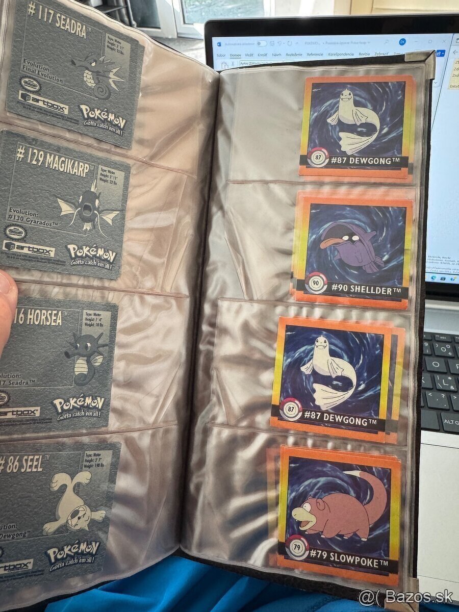 POKÉMON stickers 1999 ARTBOX 1. séria - 9