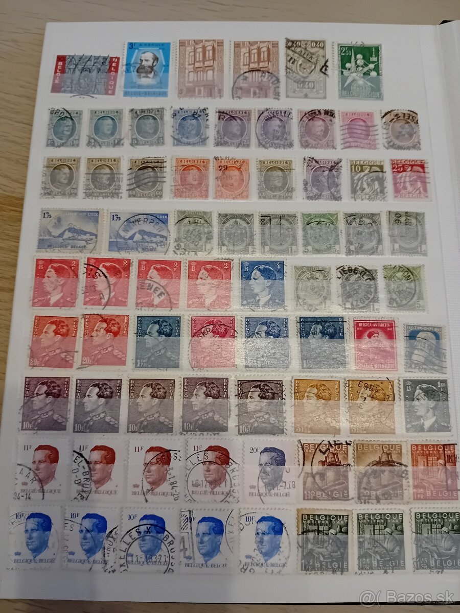 Známky Belgicko v albume - 9