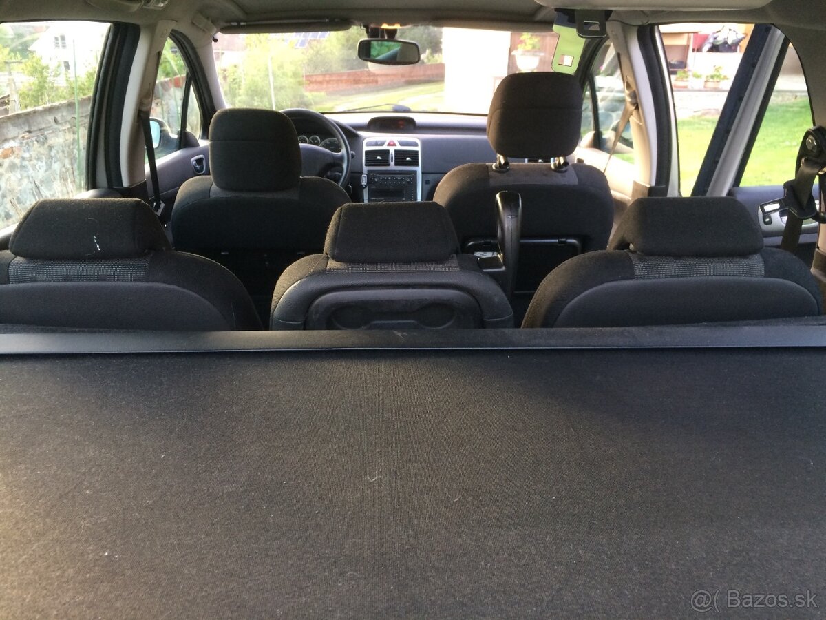 Predám Peugeot 307 SW, 1,6 HDi 80 kW, r. 2004 - 9