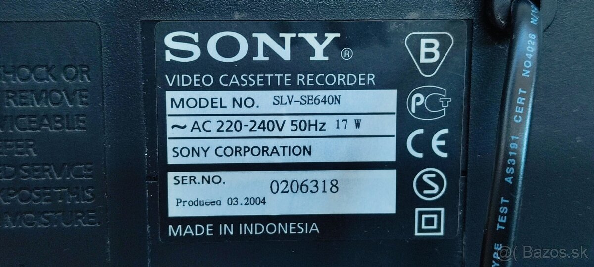 Videorekorder Sony - 9