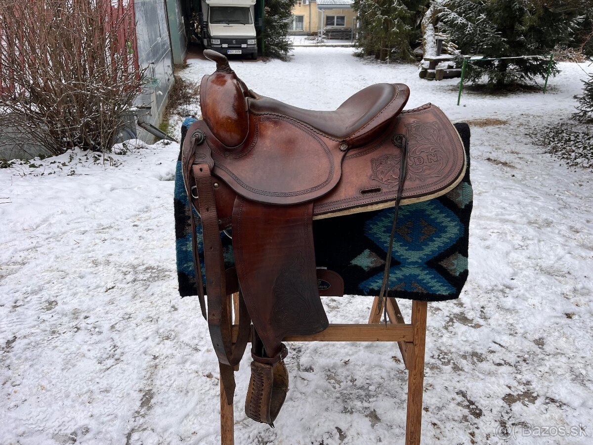 Westernové sedlo - 9