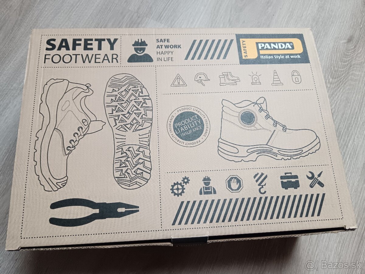 Pracovné topánky veľkosť 41 - 9