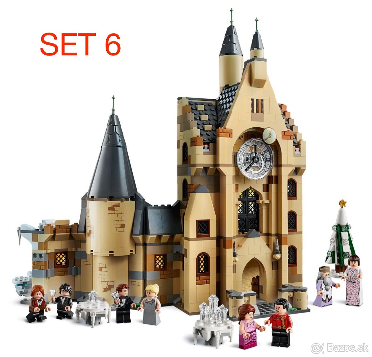 Harry Potter stavebnice 3 + figúrky - typ lego - nové - 9