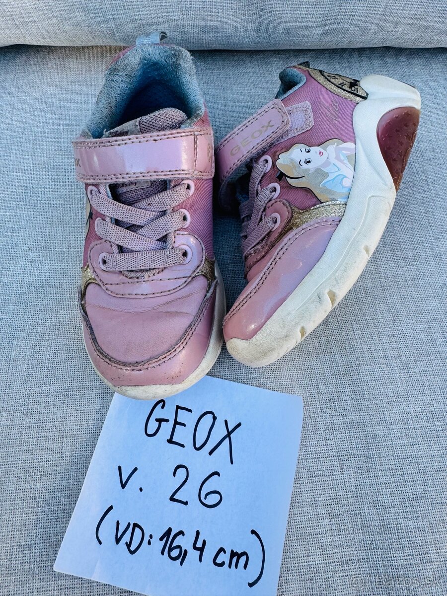 Svietiace tenisky zn. GEOX, v. 26 (VD: 16,4 cm) - 9