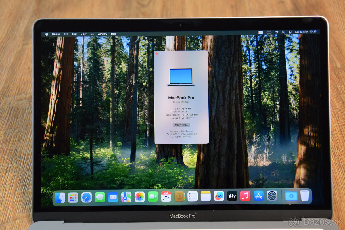 Macbook Pro 13" Apple M1 Space Gray 16GB 512Gb - 9