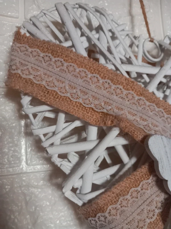 Staršie závesné veľké vypuklé srdce 40x30 cm - 9