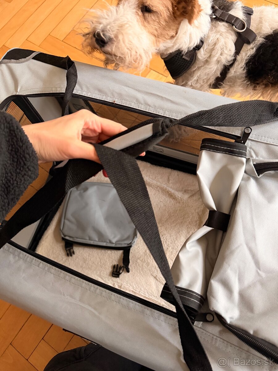 Prepravka na psa 65x46x48 cadoca L - 9