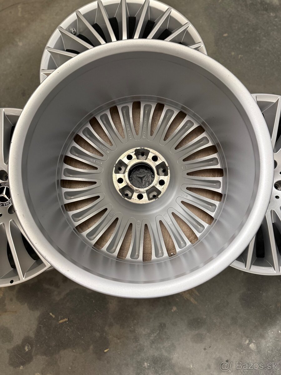 Hliníkové disky 5x112 R19 Mercedes Benz S Class W222 - 9