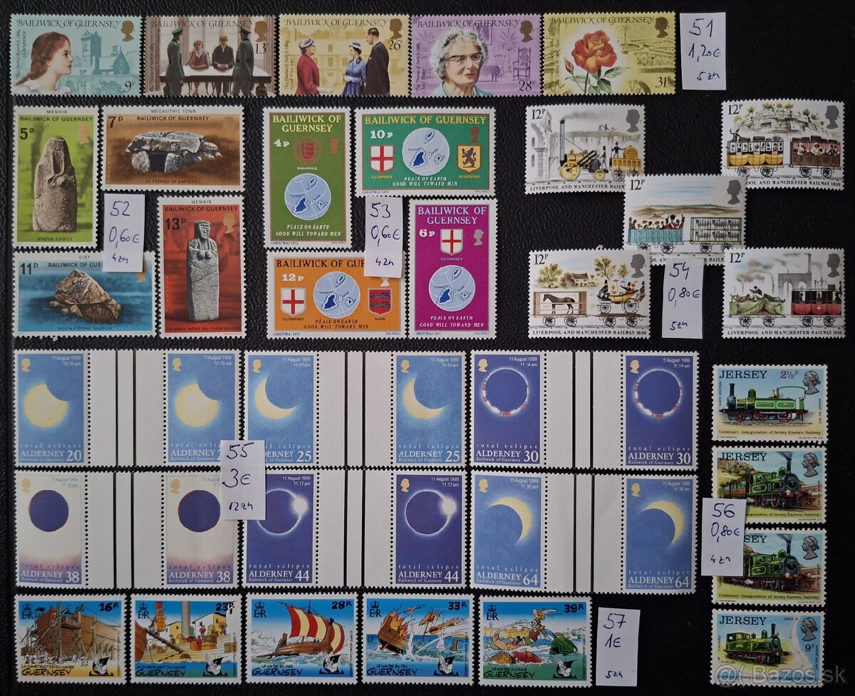 Postove znamky 10 (109poloziek) - 9