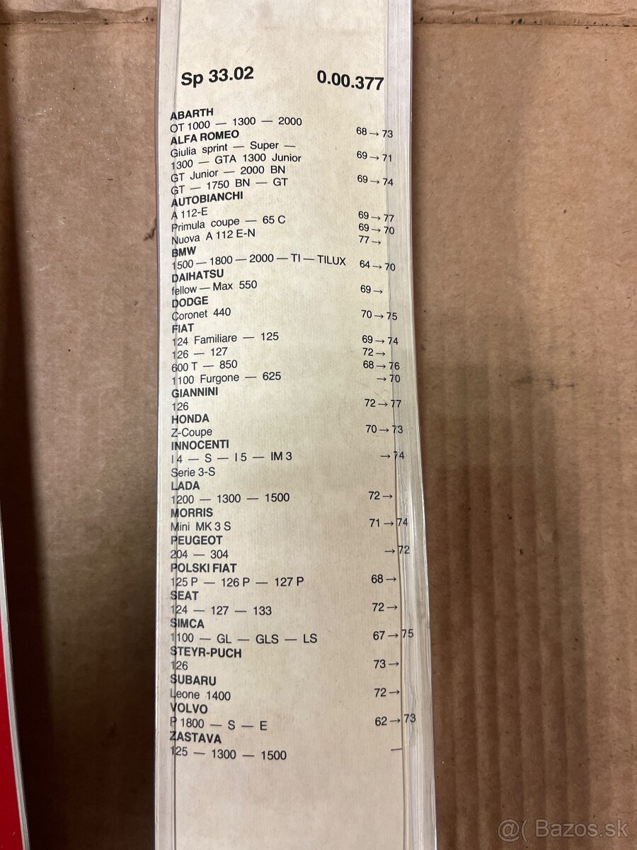 Stěrače Arman Fiat 33cm - 9