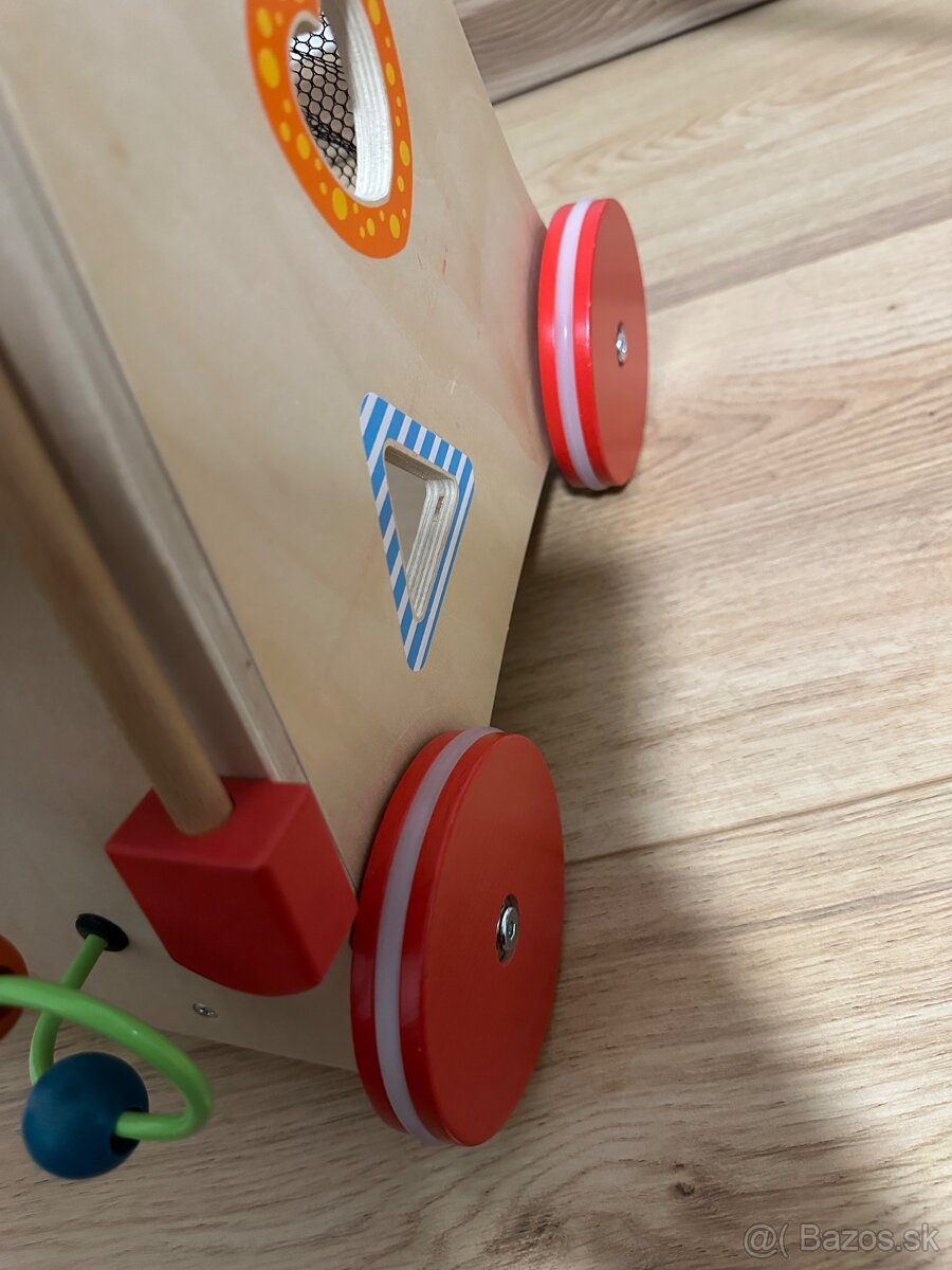 Drevené chodítko na tlačenie - 9