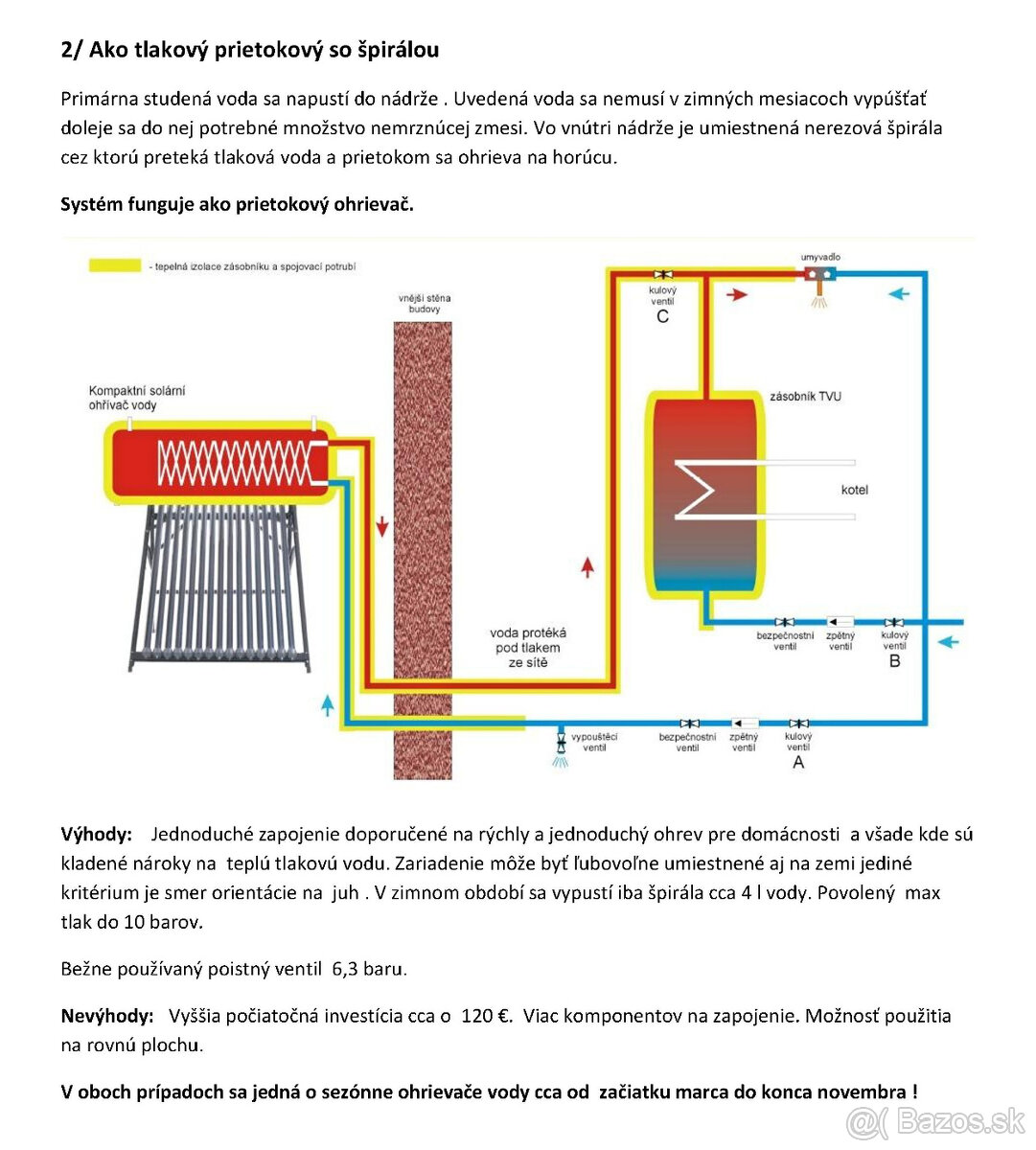 Solarny ohrev vody 145 litr. - 9