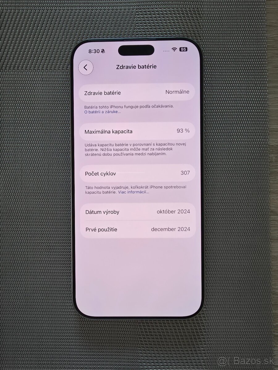 Apple iPhone 16Pro Max 256GB biely - 9