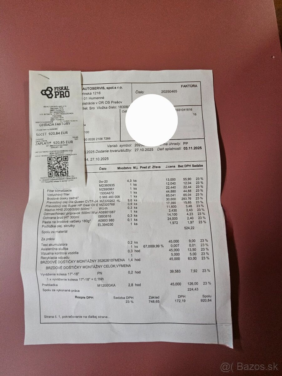 Predám Mitsubishi eclipse cross,intense,4x4,automat,40 235km - 9