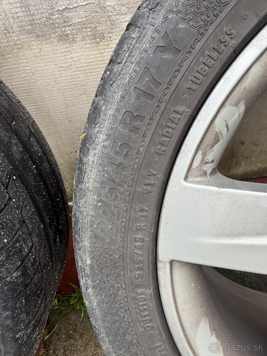 5x112 R17 originál SEAT letná sada - 9