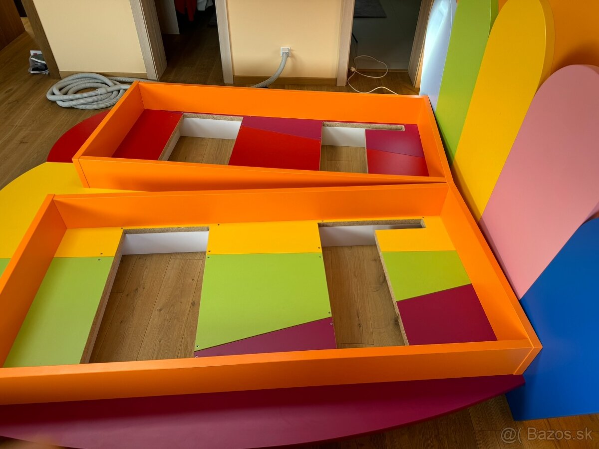 Detská posteľ - jedinečný kus - 9