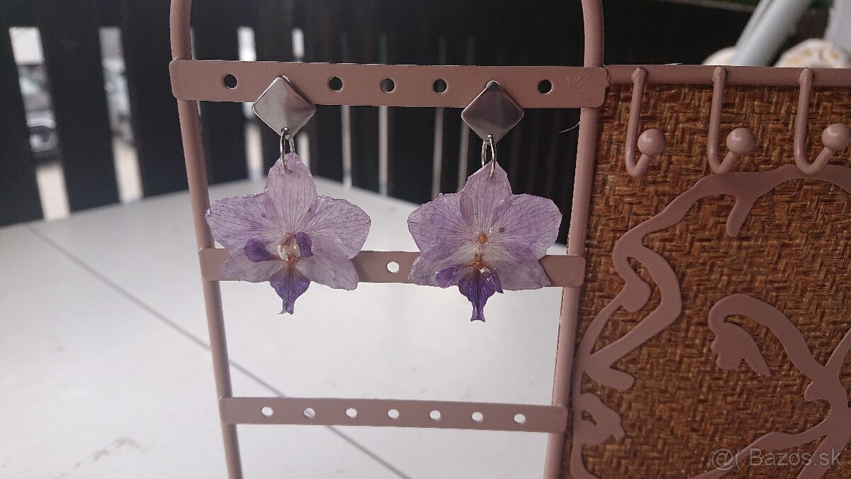 Orchidea náušnice - 9