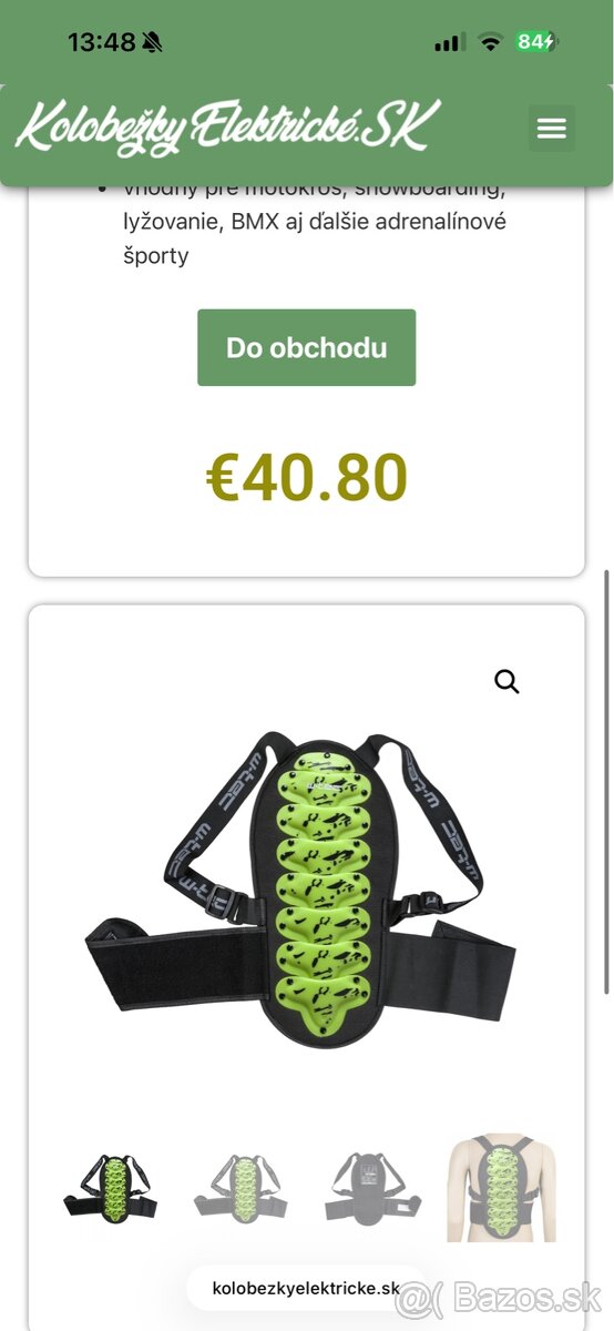 chránič chrbtice w-tec - 9