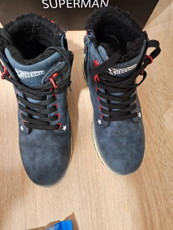 Zimné detské topánky Superman, veľ. 35 - 9