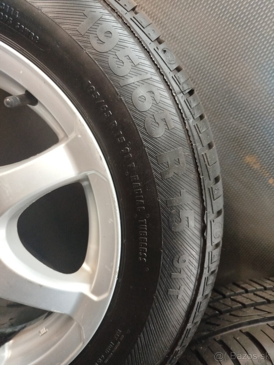 Elektróny 5x112 R15 195/65 r15 Barum 8mm cena 160€/4ks - 9