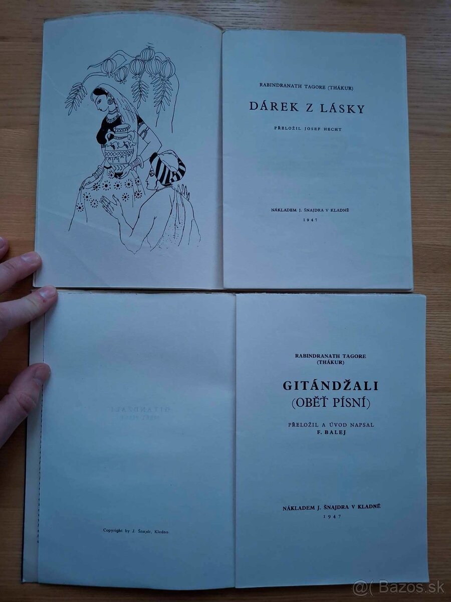 Bibliofílie, Poézia, Katolícka moderna, Staršie vydania - 9