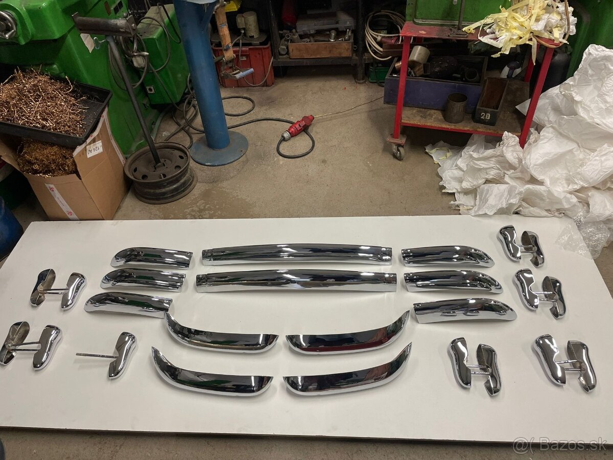 Rámeček přední masky Škoda Octavie - nový chrom - 9